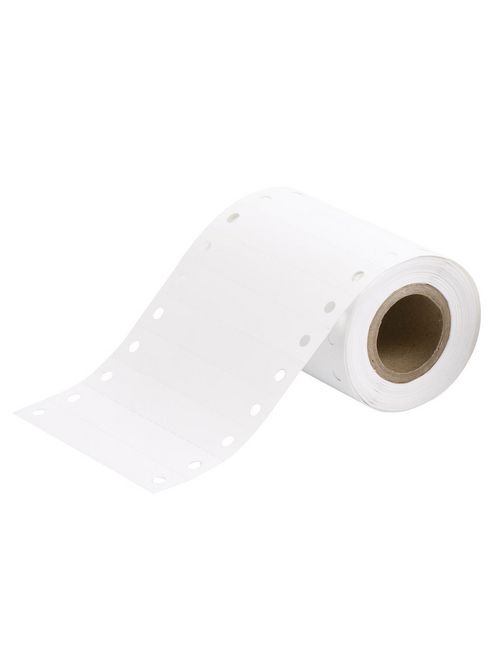 Product image for Brady BT-841-WT-1030 BradyTag Printable Tags, Pack of 500 Tags, White, 1" H x 3" W