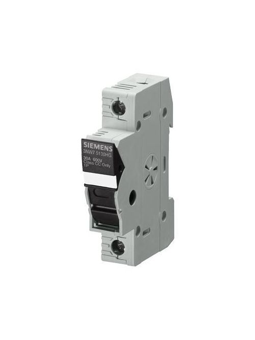 Siemens Industry 3NW7533-0HG 600 Volt 30 Amp 3-Pole Cylindrical Fuse Holder Siemens Industry 3NW7533-0HG 600 Volt 30 Amp 3-Pole Cylindrical Fuse Holder