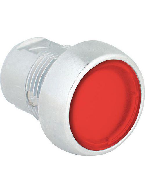 Product image for Push button plastic flush blue plastic latch 24V blue LED screw 1NO