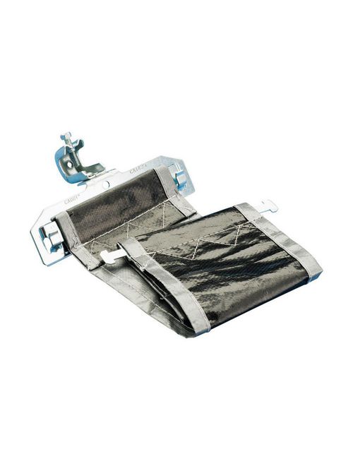 Product image for Caddy CAT425BC200 Adjustable Cable Support w/ BC200 Beam Clamp, 4", 6" dia, 1/8" Max Flange Thickness, 100lb Static Load