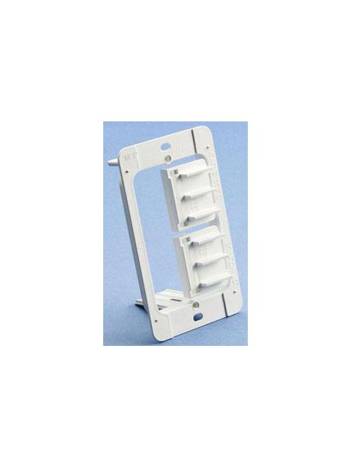 Product image for Erico MP1PBP 1-Gang ABS Low Voltage Mounting Plate