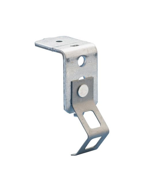 Product image for Caddy 6AFAB3 Push Install Rod Hanger with Pin Driven Angle Bracket, 3/8" Rod