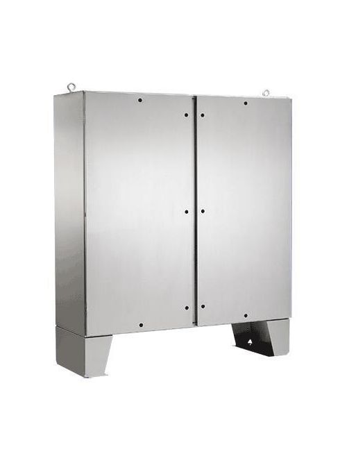 Hoffman A72H7218SSLPQT 72.06 x 72.06 x 18.06 Inch 12 Gauge 304 Stainless Steel NEMA 4X 2-Door Enclosure Hoffman A72H7218SSLPQT 72.06 x 72.06 x 18.06 Inch 12 Gauge 304 Stainless Steel NEMA 4X 2-Door Enclosure