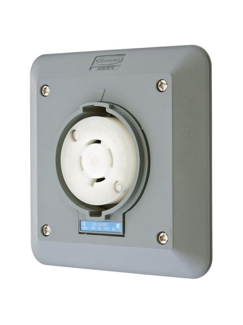 HCI HBL2420SR2 LKG S/SHRD RCPT, L15 HCI HBL2420SR2 LKG S/SHRD RCPT, L15