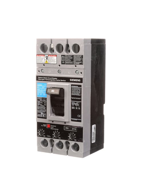 Siemens Ca FXD63B080 FD,22kA@600V,3 Siemens Ca FXD63B080 FD,22kA@600V,3