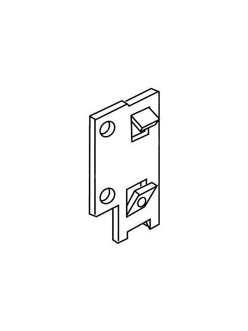 Product image for Square D 3107103801 20 Amp Lighting Contactor Right Adder Pole Mounting Bracket
