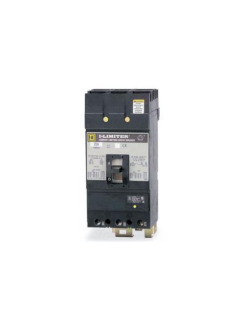Product image for SQD FI36090 MOLDED CASE CIRCUIT BREAKER 600V 90A