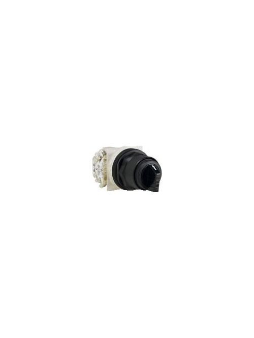 Product image for Square D 9001SKS43BH7 30 mm 10 Amp 600 VAC/VDC 2NO 3-Position Round Knob Non-Illuminated Selector Switch