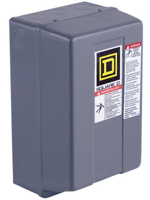 Product image for SQD 8502SCG3V08 CONTACTOR 600VAC 27