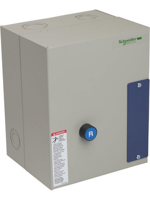 Product image for Square D LE2D093A62OG70 120 VAC 9 Amp 7.5 Hp 3-Phase NEMA 1 Enclosed Motor Starter