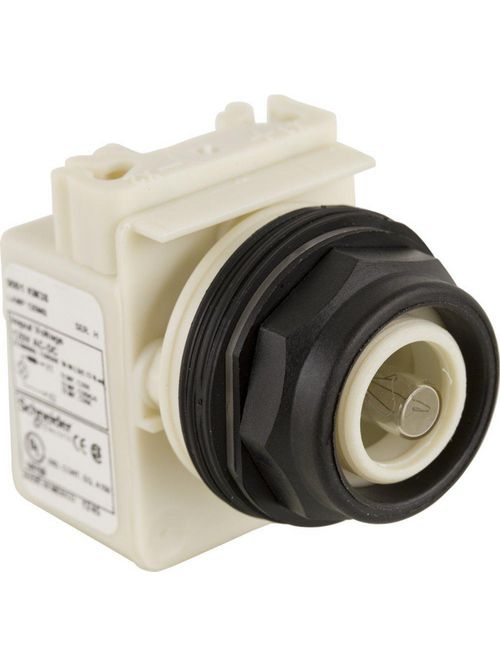 Product image for Square D 9001SKP38 30 mm 120 VAC/VDC Plastic Bezel Standard Round Pilot Light