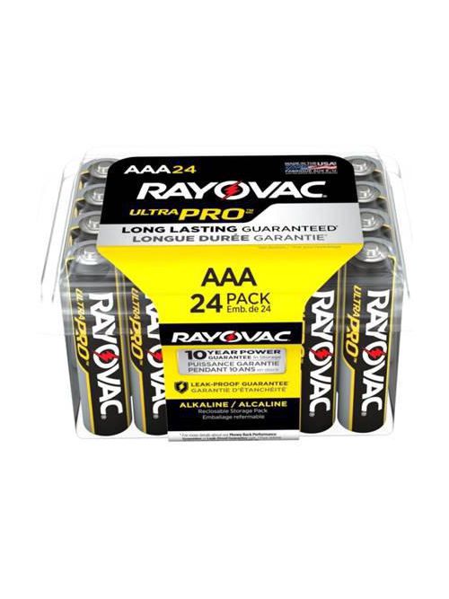 Rayovac/Spectrum Brands ALAAA-24F Alkaline AAA 24-Pack Battery | Cooper ...