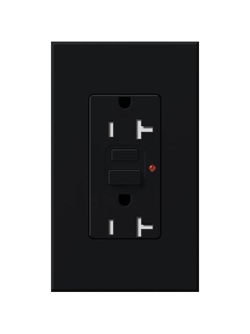Product image for Lutron NTR-20-GFTR-BL NT 20A GFCI TAMP
