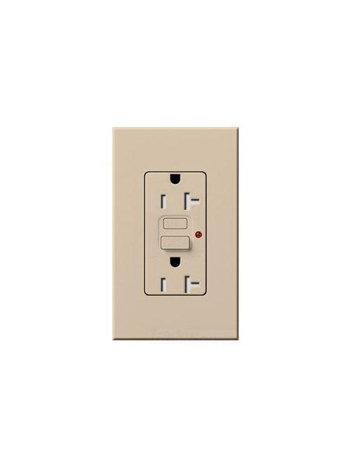 Product image for LUT NTR-20-GFTR-TP 20A GFCI RCPT