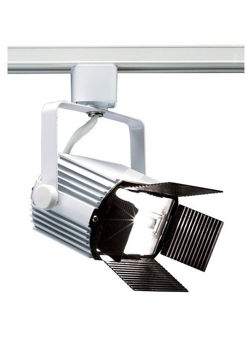 Product image for Satco TH228 1-Light Track Lighting Head Power Flood with Barn Door
