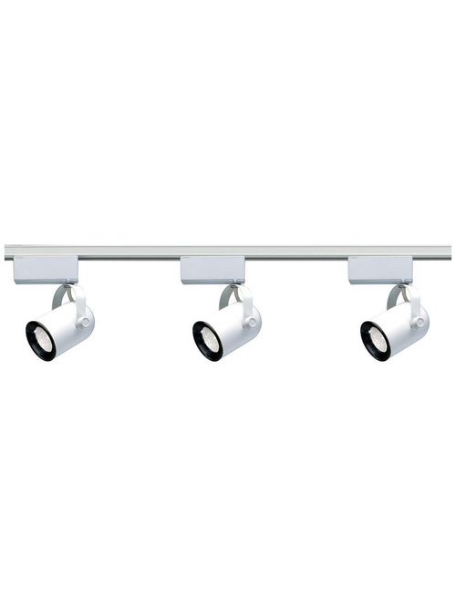 Product image for Satco TK312 3-Lights MR16 Round Back Track Lighting Kit Low Voltage
