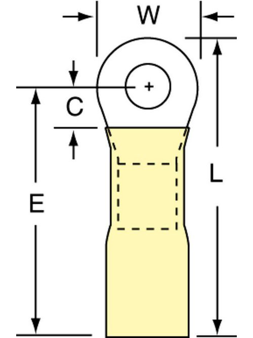 3M Industrial Safety MH10-8RX 25/Bottle Ring Heat Shrink 3M Industrial Safety MH10-8RX 25/Bottle Ring Heat Shrink