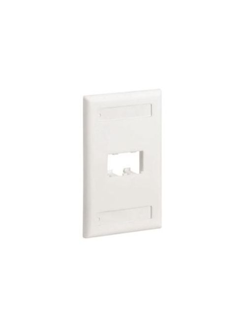 Product image for Panduit CFPL2IW PAN CFPL2IW Faceplate, 2 Port, Sing