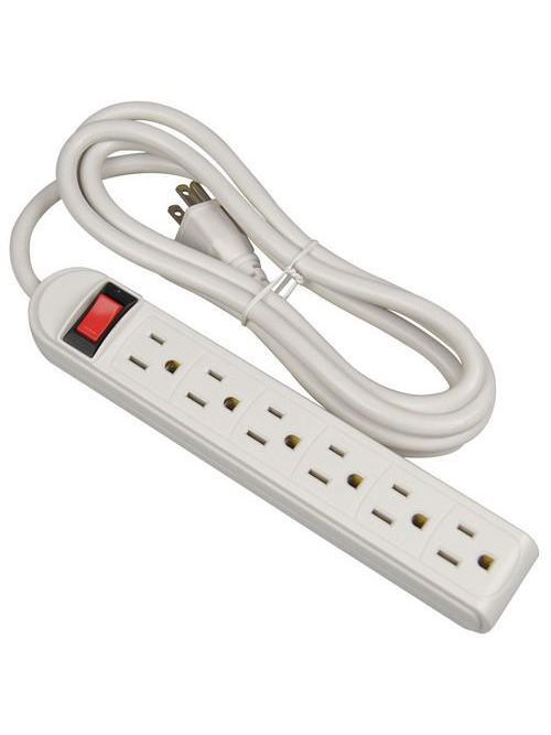 Product image for MOR 89022 6 Outlet Power Strip