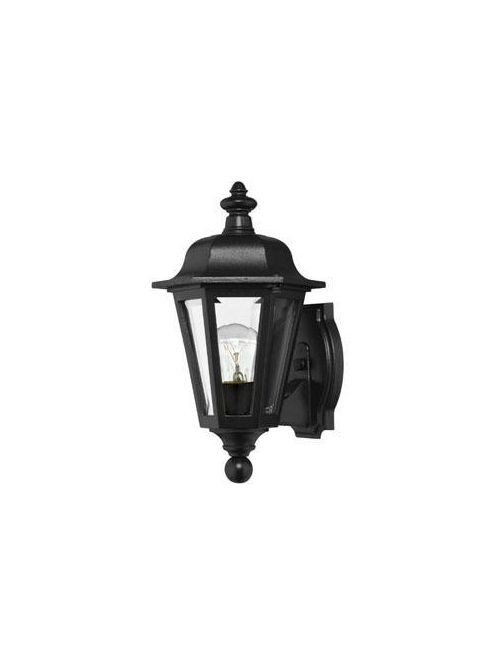 Product image for Manor House 1 Light Small Wall Lantern - Black