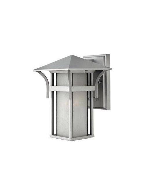 Product image for Harbor 1 Light Small Wall Lantern - Titanium
