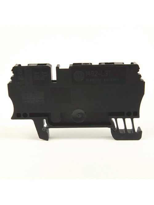 Allen-Bradley 1492-L3T-B IEC Terminal Block 5.1 x 64.5 x 31.3 mm Spring Clamp Allen-Bradley 1492-L3T-B IEC Terminal Block 5.1 x 64.5 x 31.3 mm Spring Clamp
