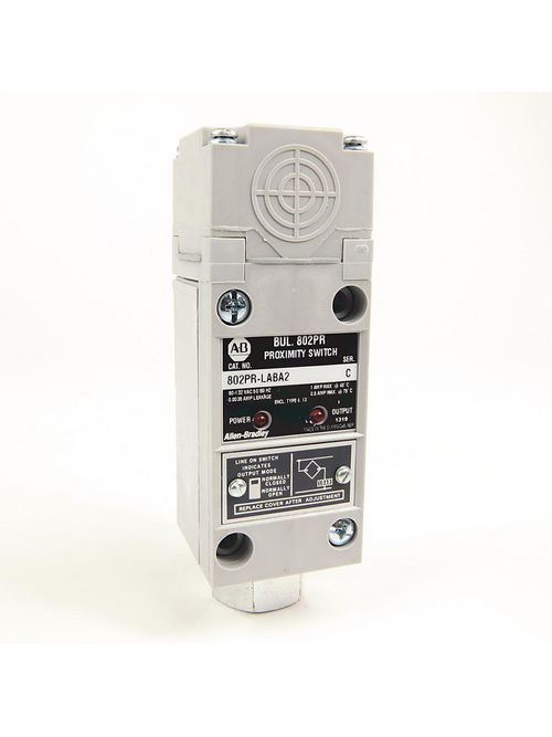 Allen-Bradley 802PR-LABE2 AC Limit Switch Style Inductive Sensor Allen-Bradley 802PR-LABE2 AC Limit Switch Style Inductive Sensor