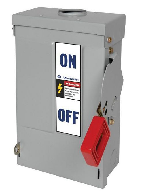 Allen-Bradley 1494H-EN3N Heavy Duty Non-Fusible Safety Disconnect Switch Allen-Bradley 1494H-EN3N Heavy Duty Non-Fusible Safety Disconnect Switch