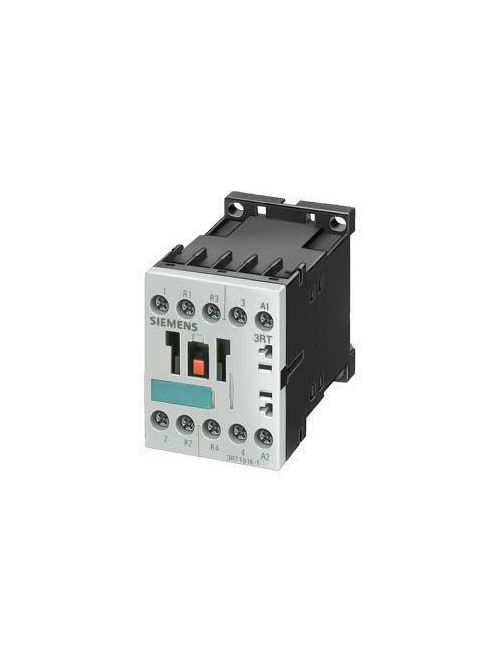 Product image for SIEM 3RT1516-1AK60 CONTACTOR S00 9A 120VAC 2NO/2NC SCRW