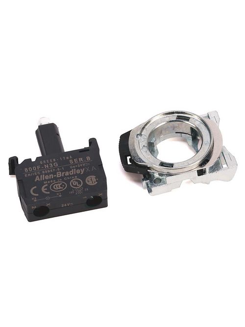 Allen-Bradley 800F-PN3RX22 22 mm Back of Panel Composite for Push Button Allen-Bradley 800F-PN3RX22 22 mm Back of Panel Composite for Push Button