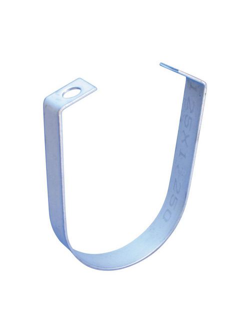 Product image for Caddy 1050200S4 105 Stainless Steel Loop Hanger, S304, 2" Pipe, 2.375" OD, 3/8" Rod