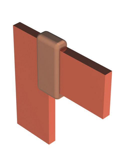 Product image for Erico EPCEH Busbar to Busbar, EP, 1/4" x 2", 1/4" x 2" and wider