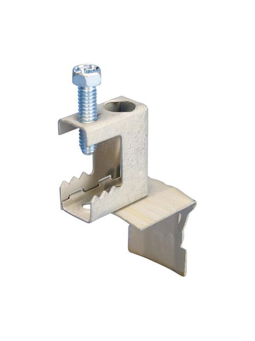 Product image for Caddy CATHPBCB Caddy Cat HP J-Hook Clip to BC Beam Clamp, Swivel, 1/8"-1/2" Flange