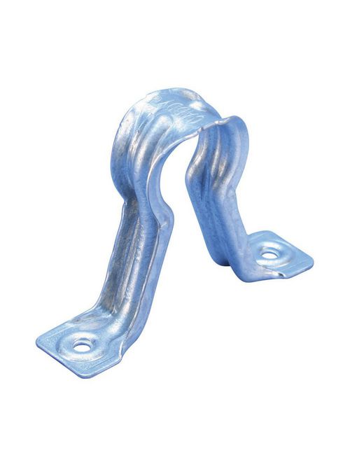 Product image for Caddy SOSR125 SOSR Stand Off Two Hole Strap for CPVC Pipe, 1-1/4" Pipe