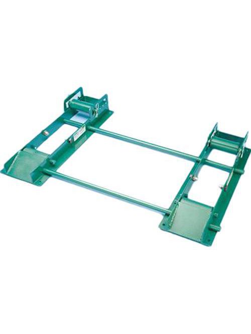 Product image for Greenlee 39664 Welded Steel 48 Inch Heavy Duty Reel Roller Spreader Kit