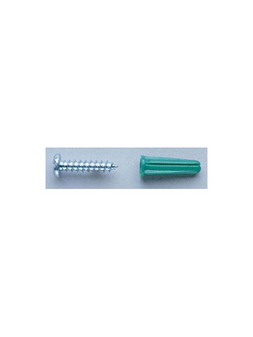 Product image for Greenlee 84003 3/16 Inch Hole Plastic Conical Anchor