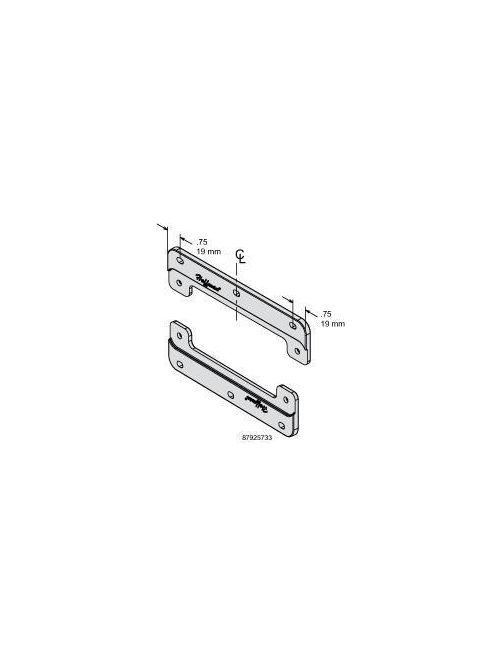 Hoffman APOLYFT6 6 Inch Polyester Mounting Bracket Kit Hoffman APOLYFT6 6 Inch Polyester Mounting Bracket Kit