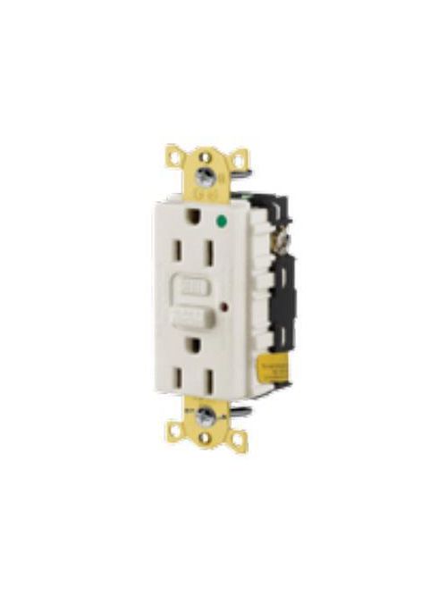 HUBW GFR8300HALLA 20A 125V COM HOSPLED GFCI, AL HUBW GFR8300HALLA 20A 125V COM HOSPLED GFCI, AL