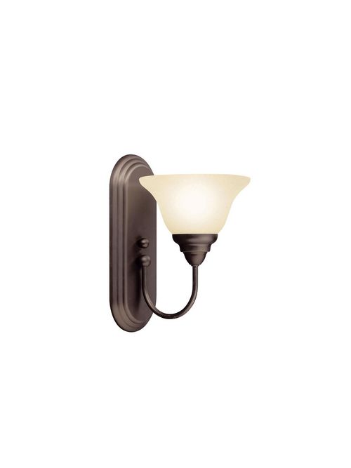 Product image for Kichler 5991OZ Telford™ 1 Light Wall Sconce Olde Bronze®
