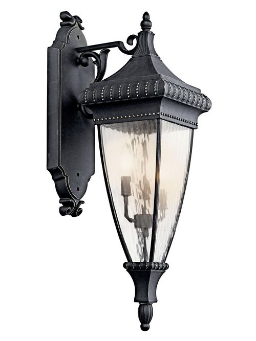 Product image for Kichler 49132BKG Outdoor Wall 3Lt