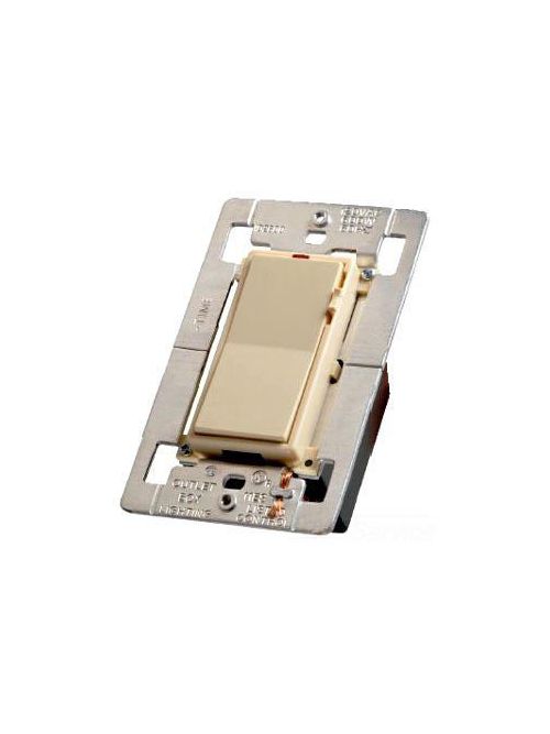 Product image for Pass & Seymour D600-EW 120 Volt 600 W 1-Pole 3-Way White Incandescent Decorator Dimmer