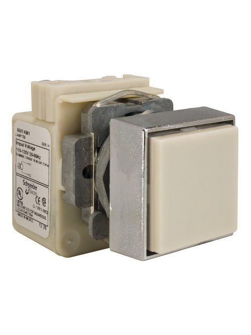 Product image for Square D 9001KXPA1 30 mm 120 VAC Standard Single Pilot Light