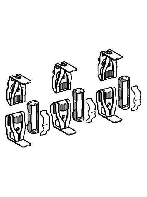 Product image for Square D LA5F500803 575 VAC 500 Amp 3-Pole Main Contact Set