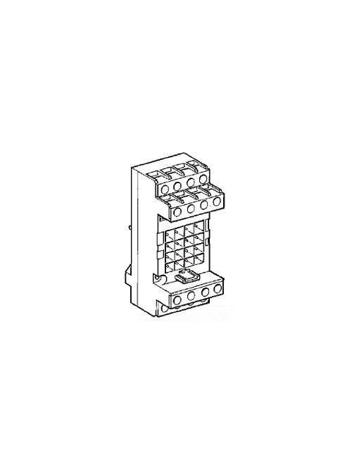 Product image for Square D RHZ21 5 Amp Panel Mount Screw Clamp Terminal Plug-In Relay Socket