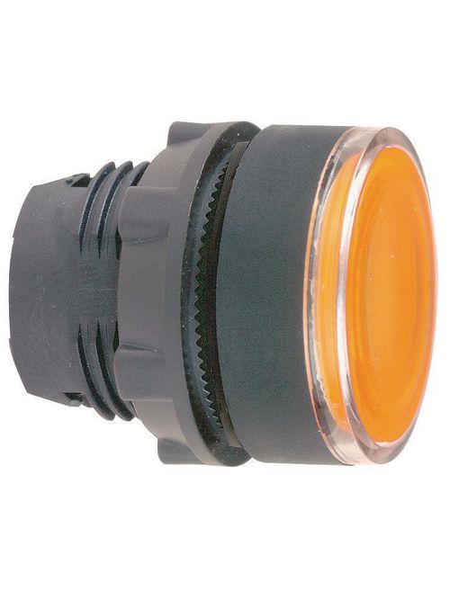 Product image for Square D ZB5AW35 22 mm Yellow Flush Momentary Illuminated Push Button Operator