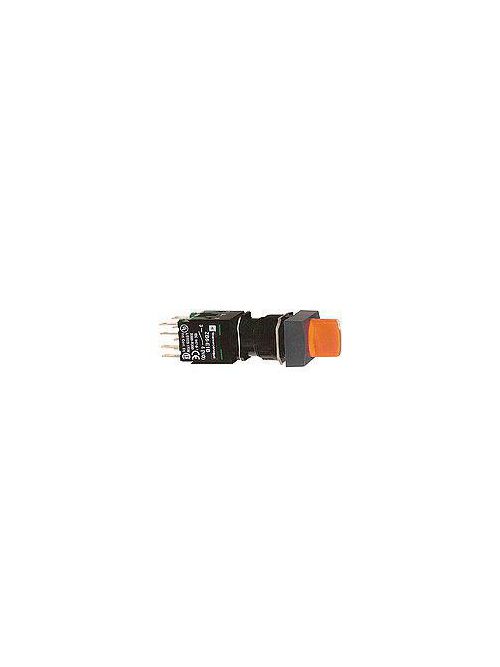 Product image for Square D XB6DD225B 16 mm 1.5 Amp 240 VAC 1NO 1NC 2-Position Maintained Knob Non-Illuminated Selector Switch