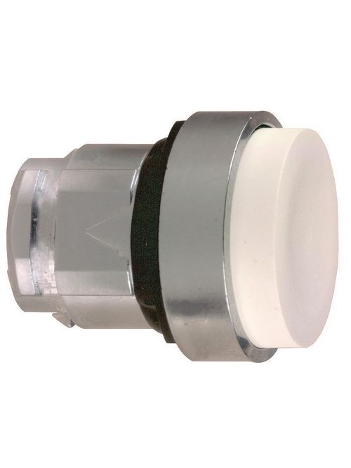 Product image for Square D ZB4BL1 22 mm White Round Extended Non-Illuminated Push Button Operator