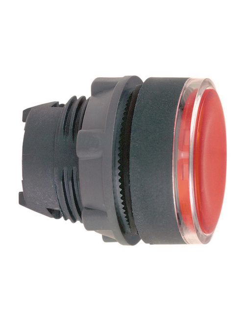 Product image for Square D ZB5AH043 22 mm Red Flush Momentary Illuminated Push-On/Push-Off Operator
