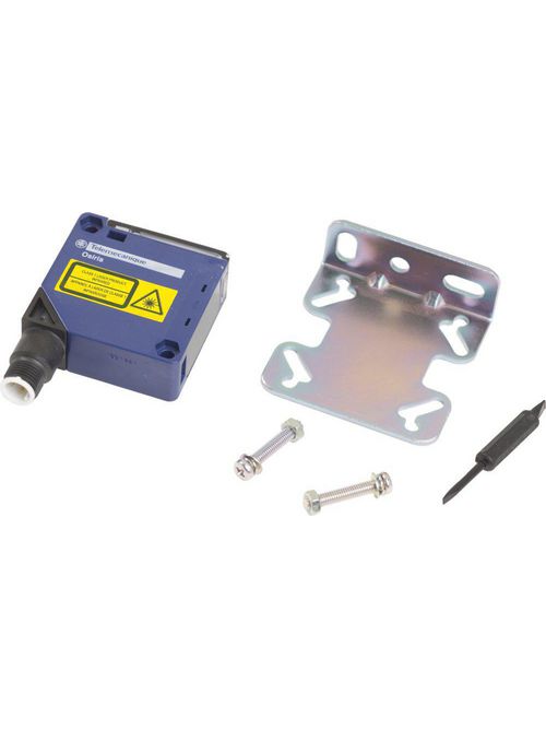 Product image for TES XUK8AKSNM12 Photoelectric sensors XU, photo electric laser sensor, XUK, BGS, Sn 1 m, 12...24 VDC, M12