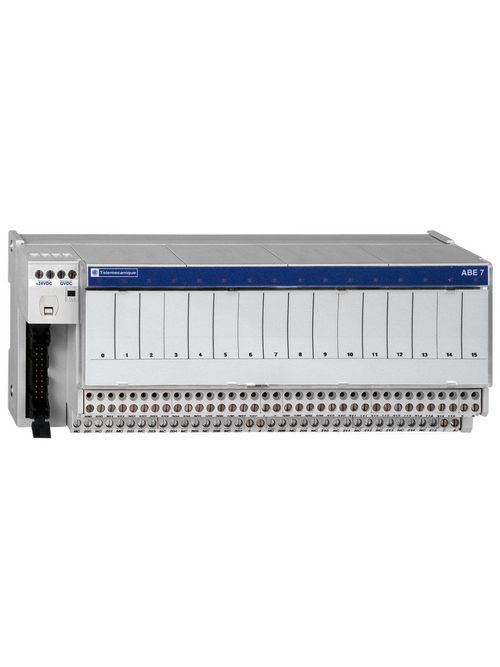 Product image for Square D ABE7R16T330 16-Channel Output Sub Base